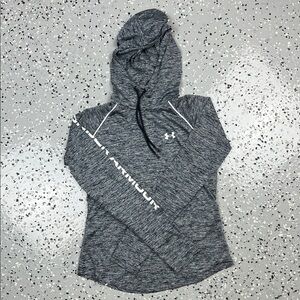 Under Armour Charcoal and White Knit Pullover